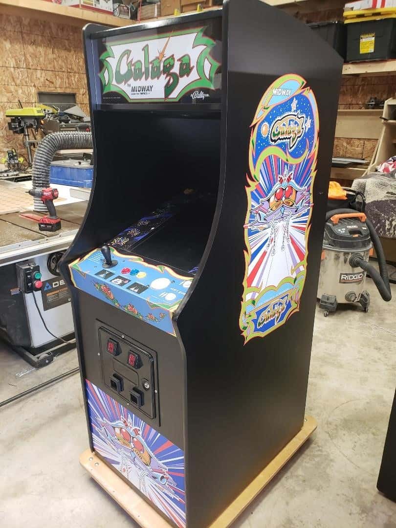 Galaga Full Size Stand Up Arcade Brand New Land Of Oz Arcades