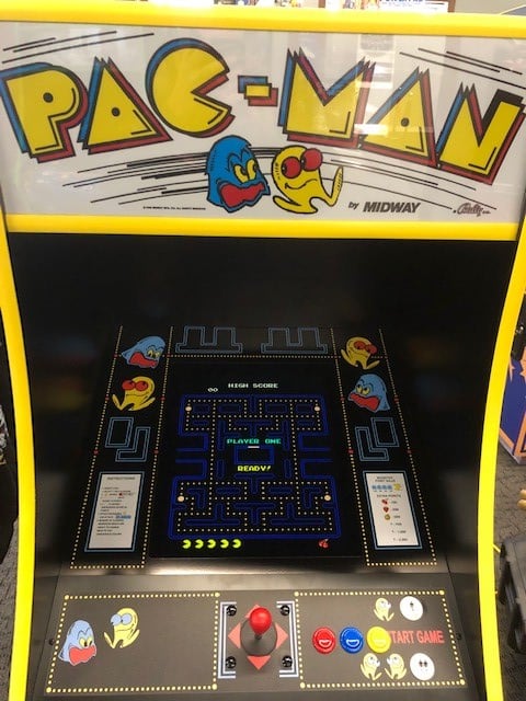 arcade machine front
