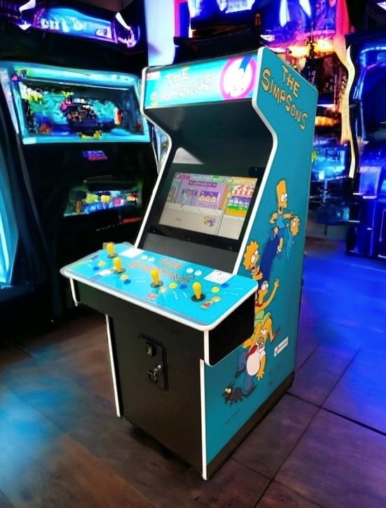 Simpsons 4 Player Machine 3000 Games