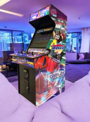 SPORTSTATION- 4 PLAYER MACHINE- BRAND-NEW FULL-SIZE ARCADE- CLICK ON THE PICTURE OF THE MACHINE FOR GAME OPTIONS AND SHIPPING